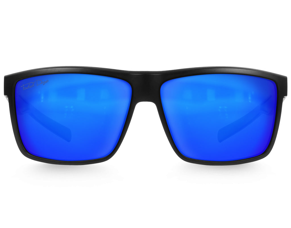 Black-Blue Ice Polarised Lenses