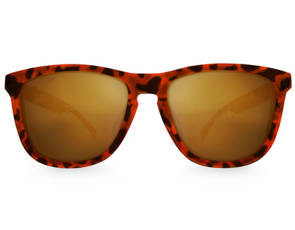Tortoise-Brown Ember Polarised Lenses