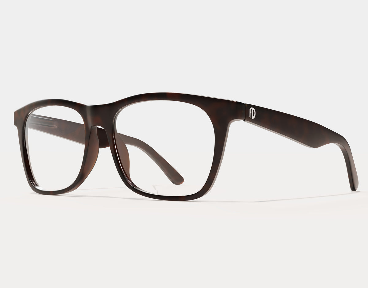 Wide 155mm frame
Extra-large prescription glasses for people who find standard frames too narrow, in our familiar Classic shape.