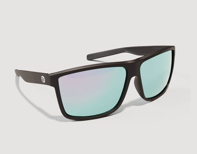 Rear view of Sport 155mm XL wide sunglasses with chrome lenses – polarised protection in a performance-ready fit.