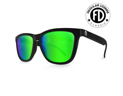 Black-Neon Green Lenses