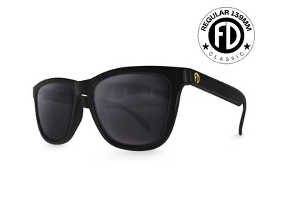 Black-Black Smoke Polarised Lenses