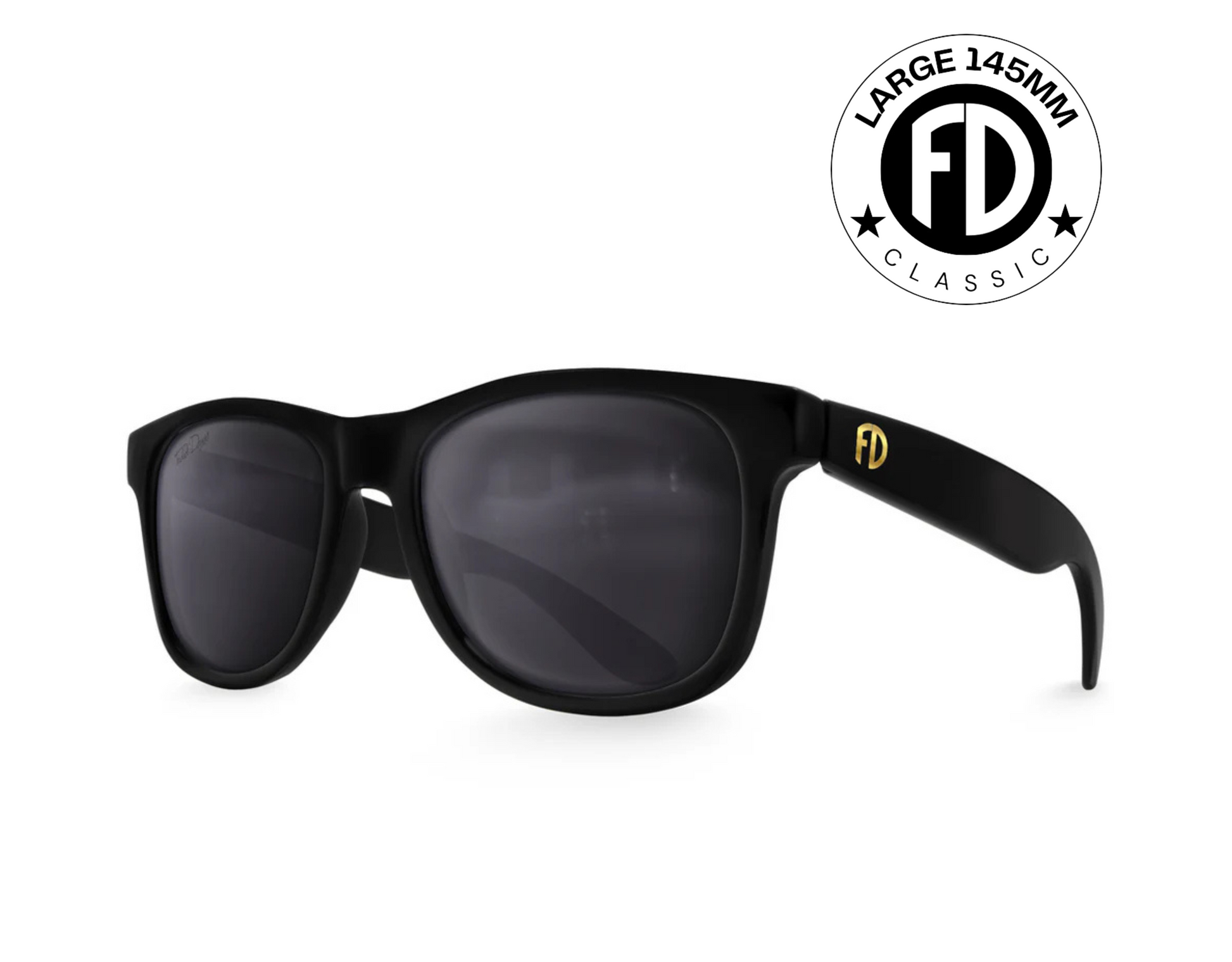 Black Matt-Polarised Black Lenses