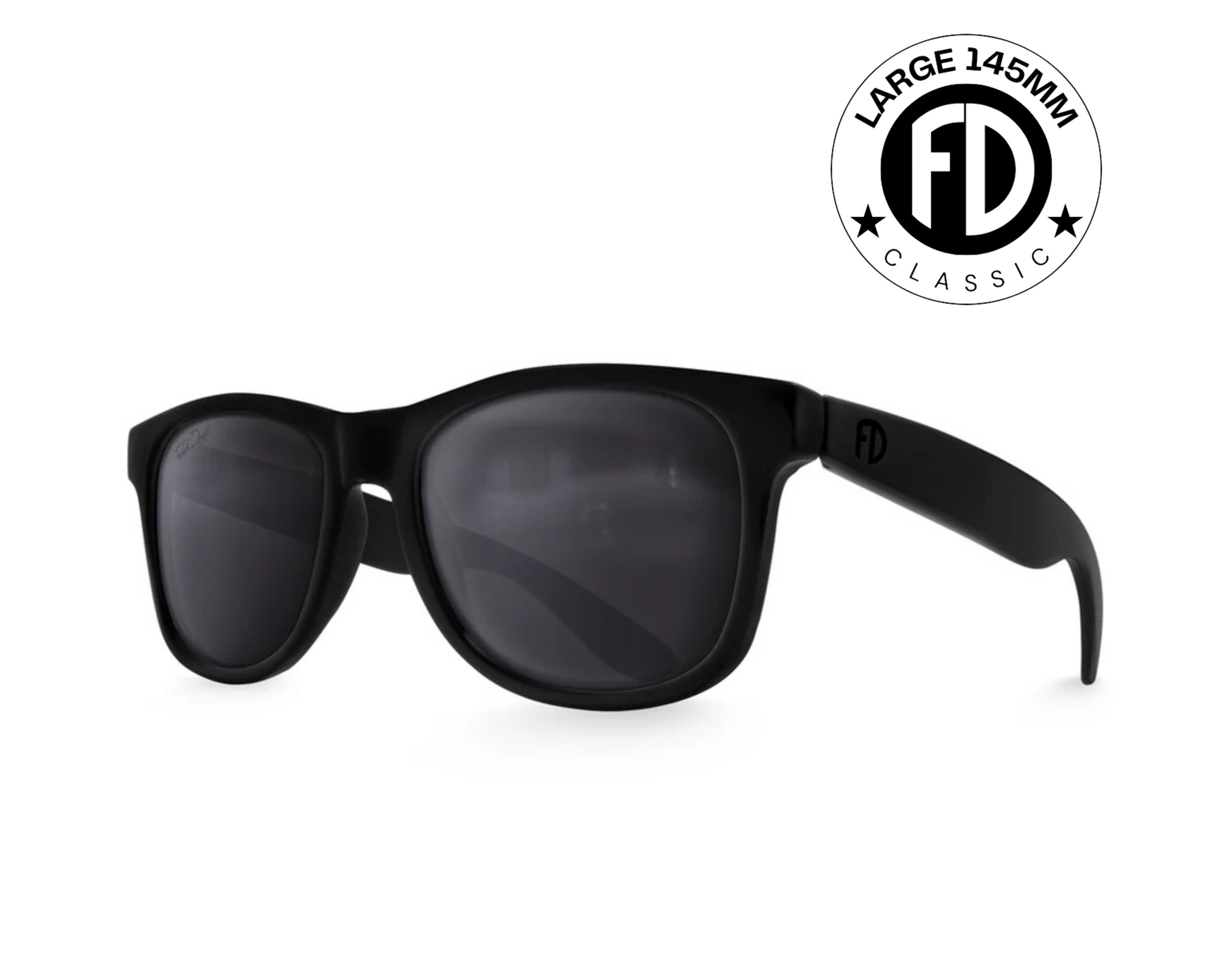 Blackout Matt-Black Polarised Lenses