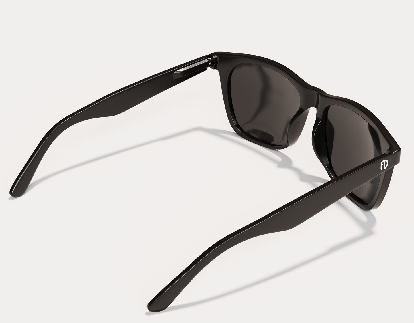 Black Gloss-Black Polarised Lenses