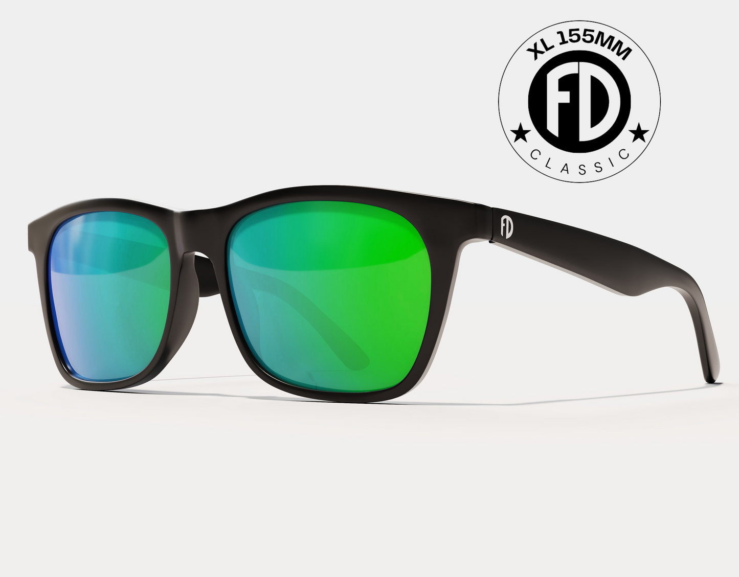 Black-Green Polarised Lenses