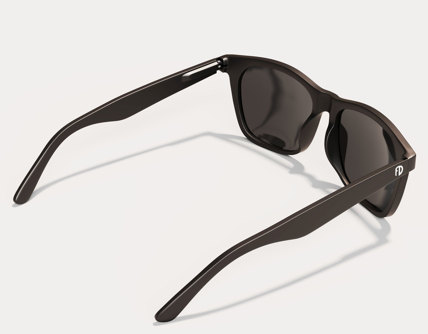 Black Matt-Black Polarised Lenses