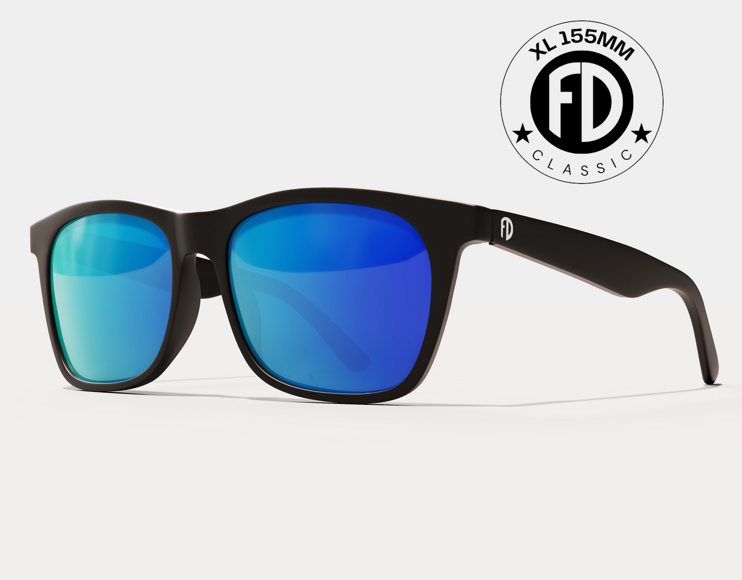 Black-Blue Ice Polarised Lenses