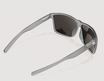 Rear view of Sport 155mm XL polarised sport sunglasses in Slate Grey – oversized comfort and smooth finish.