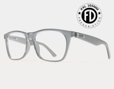 Faded Days Classic 165mm XXL X large eyeglass frames in Grey Slate, built for maximum comfort on large head sizes.