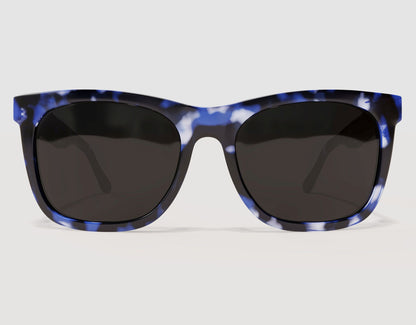 Front view of Classic Pro 165mm XXL extra wide sunglasses in Atlantic – premium reinforced frame designed for broad faces.