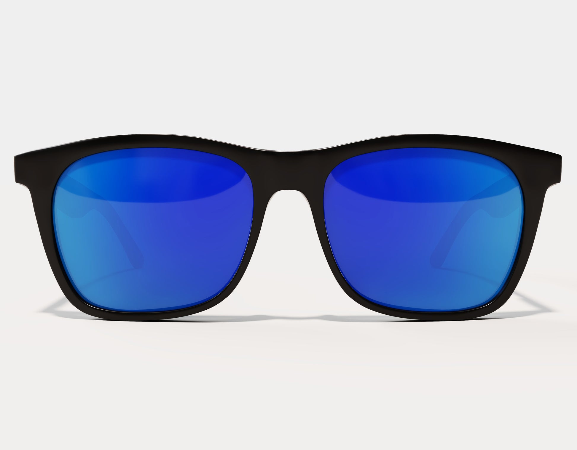 Black Gloss-Blue Ice Polarised Lenses