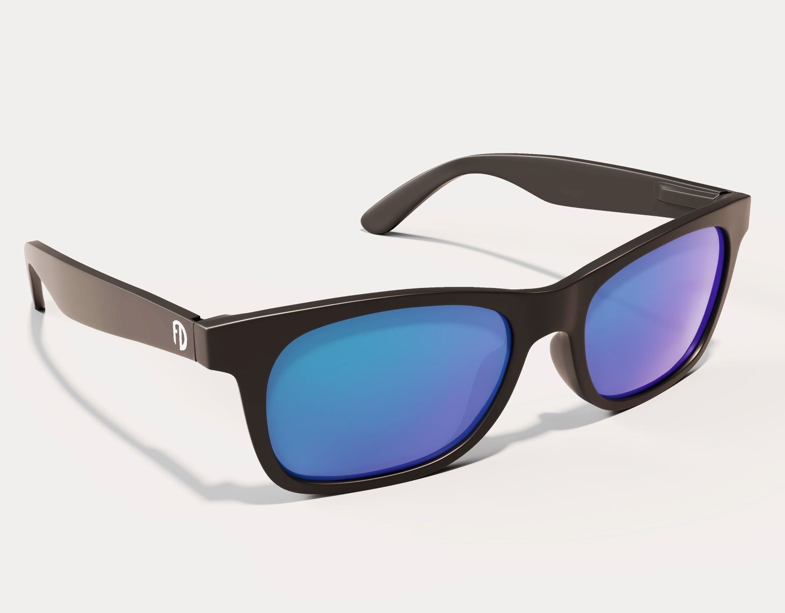 Black-Blue Ice Polarised Lenses