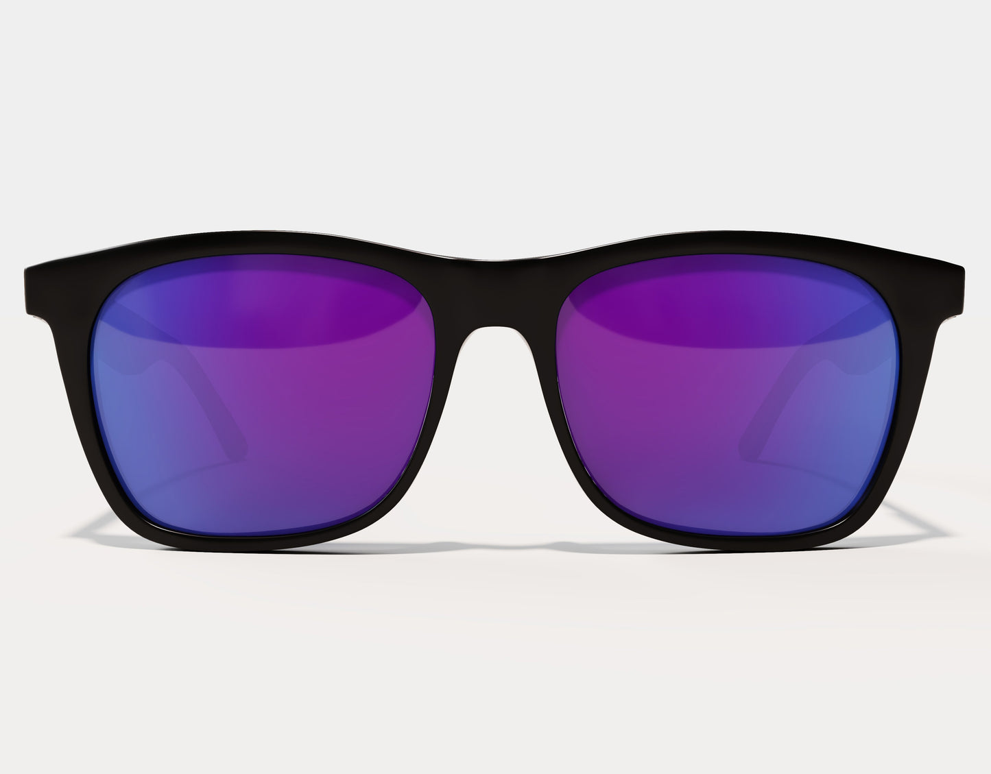 Black Gloss-Purple Polarised Lenses