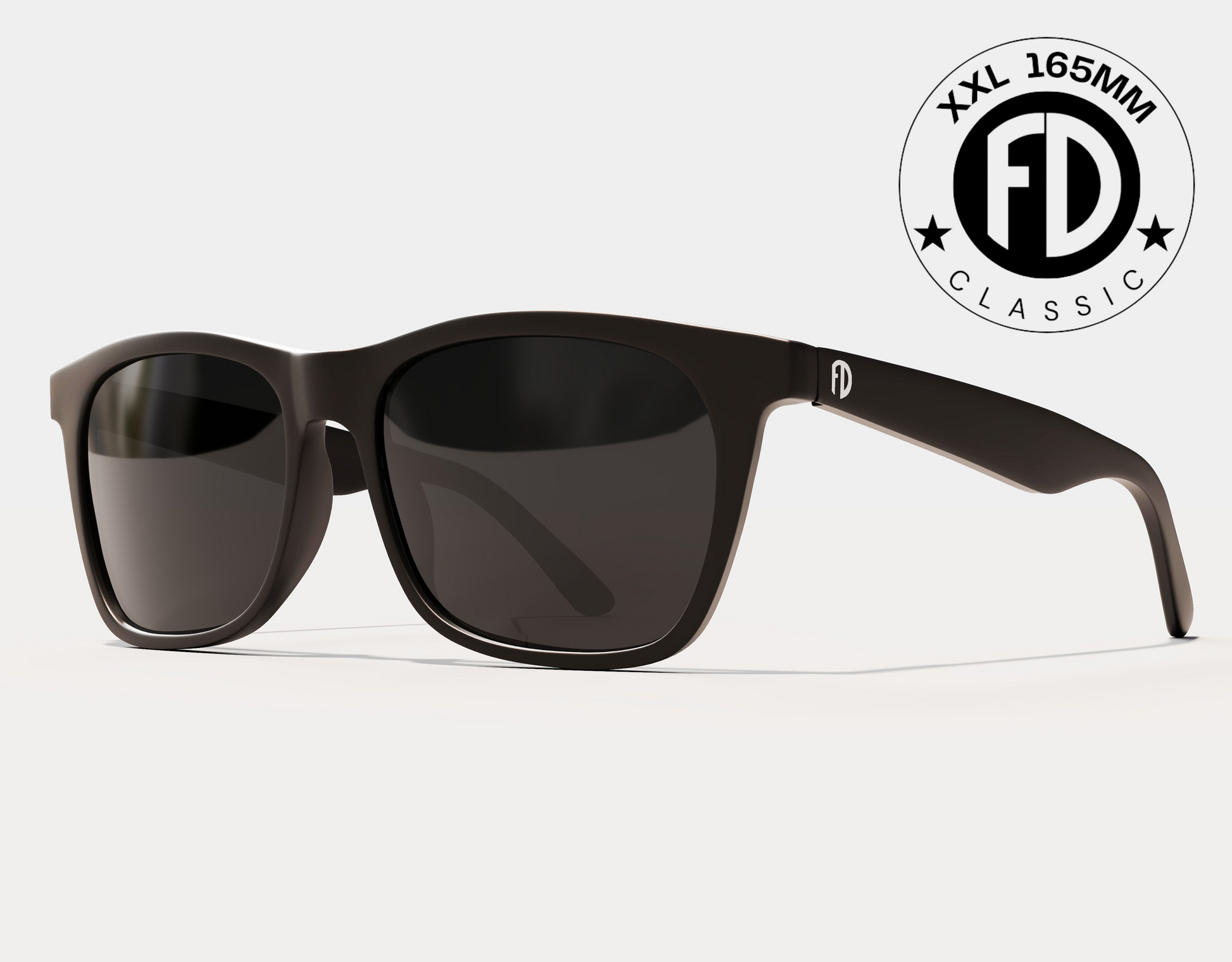 Black Matt-Black Polarised Lenses