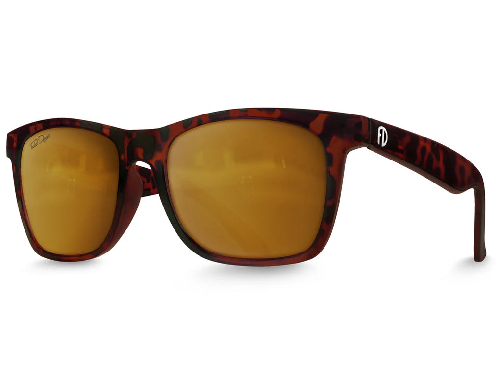 Tortoise Matt-Amber Polarised Lenses