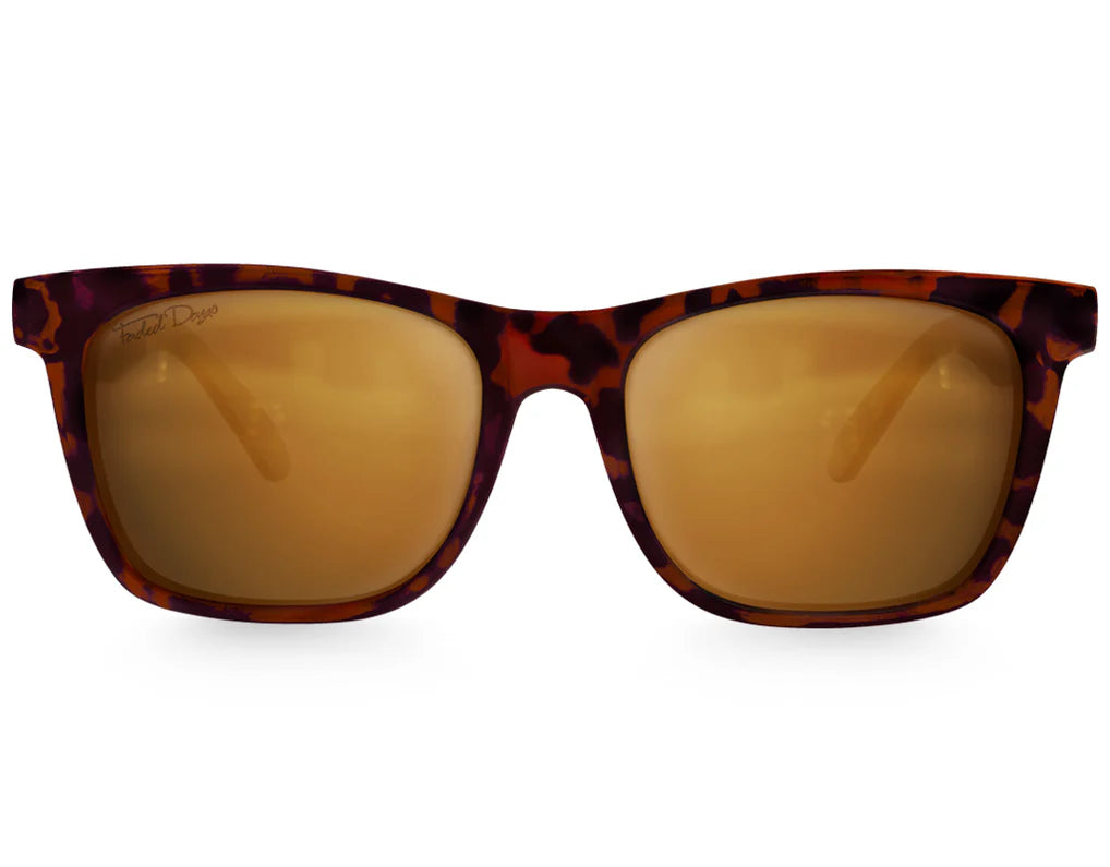 Tortoise Matt-Amber Polarised Lenses