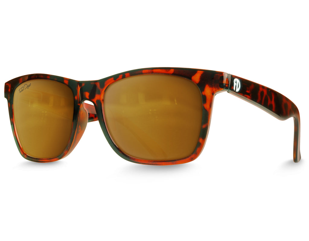 XXL Classic (165mm) Extra Wide Sunglasses For Big Heads Black Matt Blackout-Black Polarised Lenses